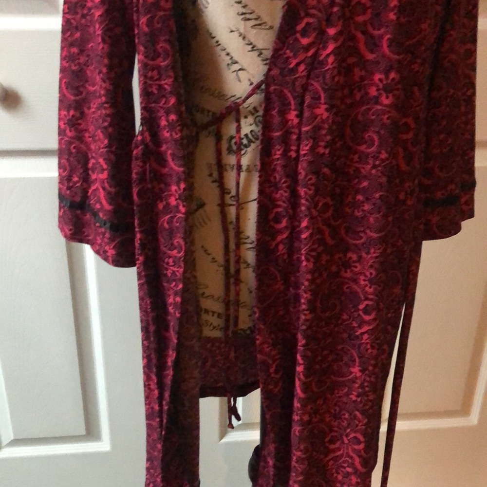 Linea Donatella patterned short robe - Picture 5 of 6